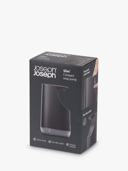 Joseph Joseph Easy Store Slim Soap Pump - view 2, Matt Black