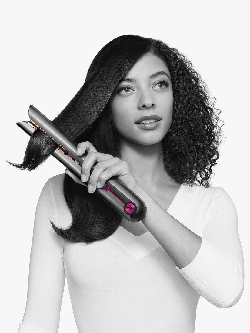 Dyson Corrale HS07 Cord Free Hair Straighteners Nickel Fuchsia