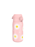 Ion8 Daisy Leak-Proof Stainless Steel Drinks Bottle, 400ml, Rose Quartz