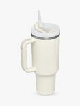Stanley Quencher Stainless Steel FlowState Tumbler, 1.18L, Cream