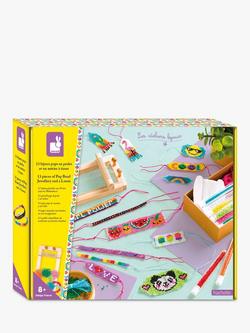 Janod Pop Bead Jewellery & Loom Bracelet Kit, Multi