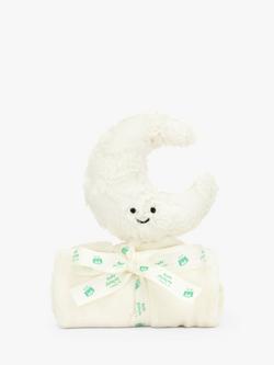 Jellycat Amuseable Moon Soother Soft Toy, White - view 2, White
