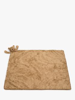 Jellycat Bartholomew Bear Blankie, Brown, Brown