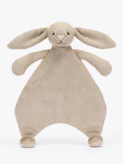 Jellycat Bashful Bunny Comforter Soft Toy - view 2, Beige