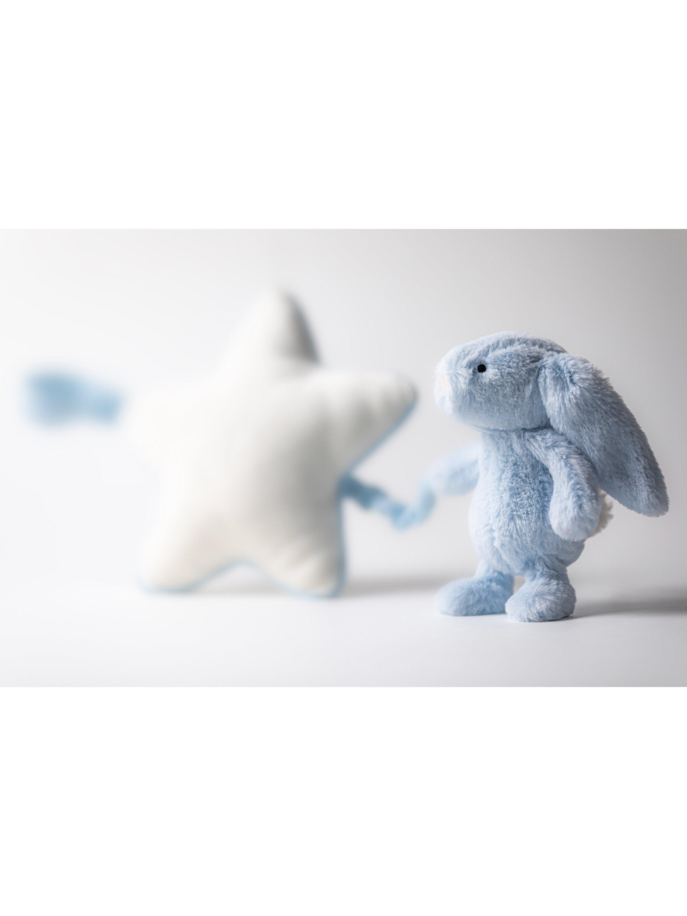 Jellycat blue bunny rattle on sale