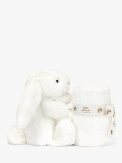Jellycat Bashful Luxe Bunny Luna Soother, White - view 2, White