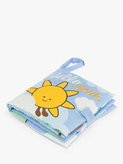 Jellycat Hello Sun Soft Book, Yellow/Multi - view 2, Multi Multi