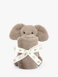 Jellycat Smudge Elephant Soother, Grey
