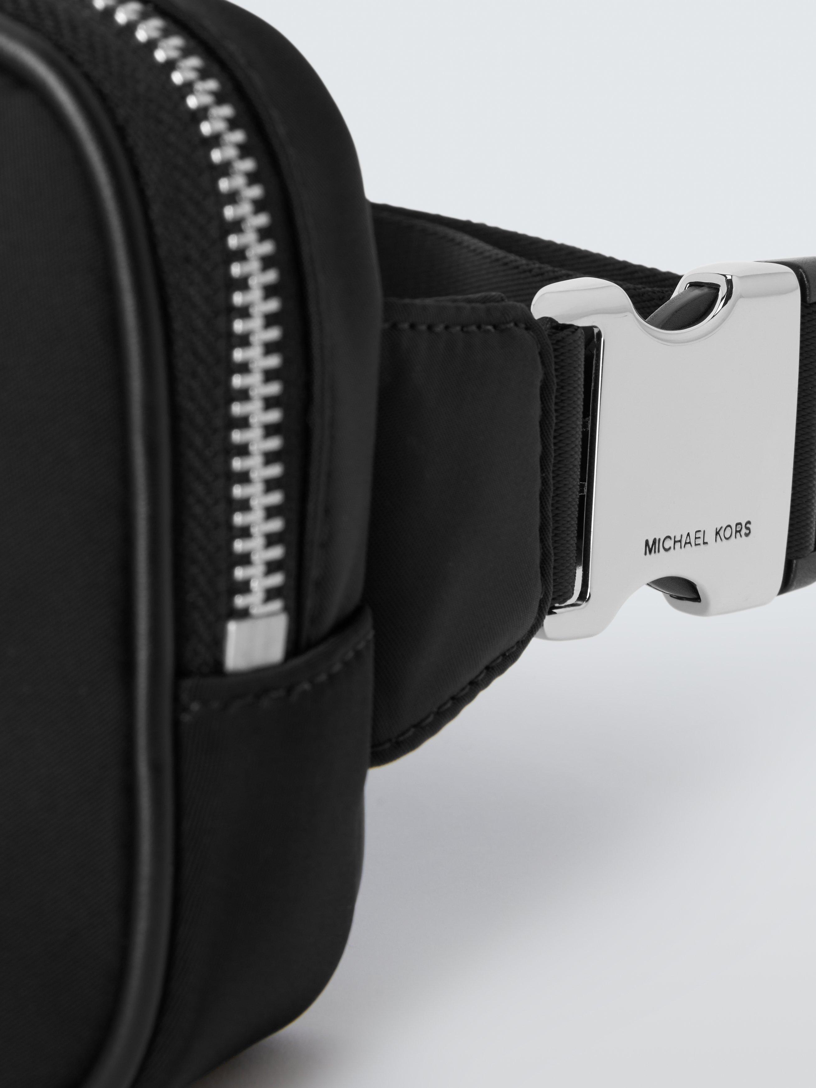 Michael kors belt bag black sales