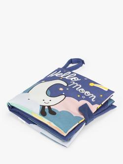 Jellycat Hello Moon Soft Book, Blue/Multi - view 2, Multi Multi