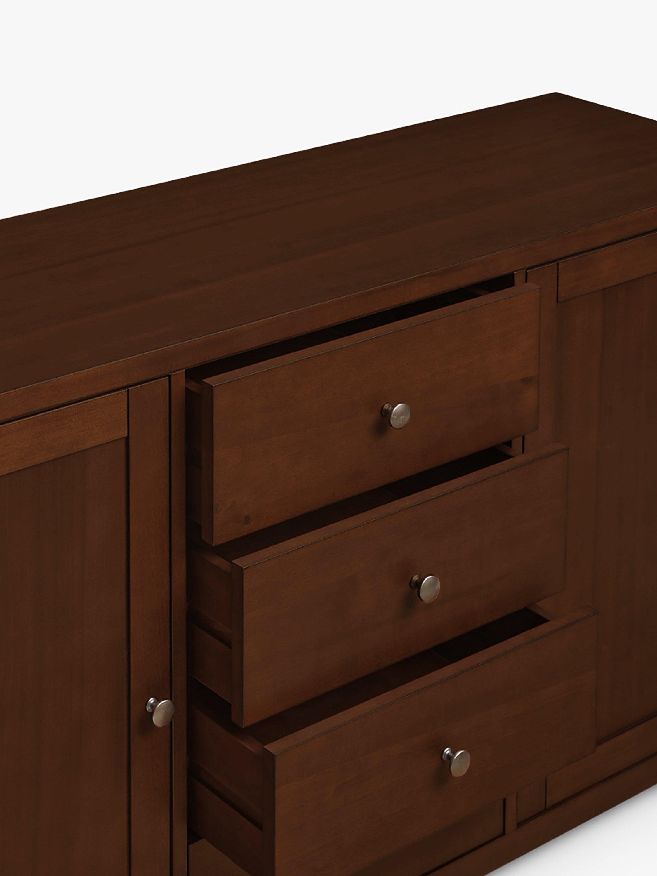 John Lewis Medan Wide Sideboard Dark Stain