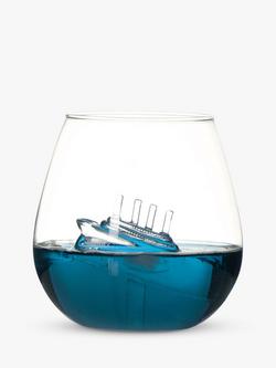 Bar Bespoke Ship in a Glass Tumbler, 500ml, Clear - view 2, 