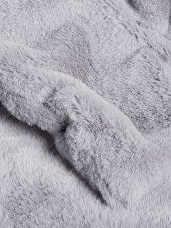 John Lewis Super Soft Throw - view 2, Storm