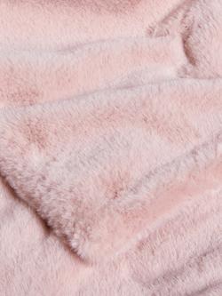 John Lewis Super Soft Throw - view 2, Pink