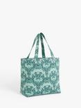 John Lewis William Morris Michaelmas Daisy Drawstring Craft Bag, Teal