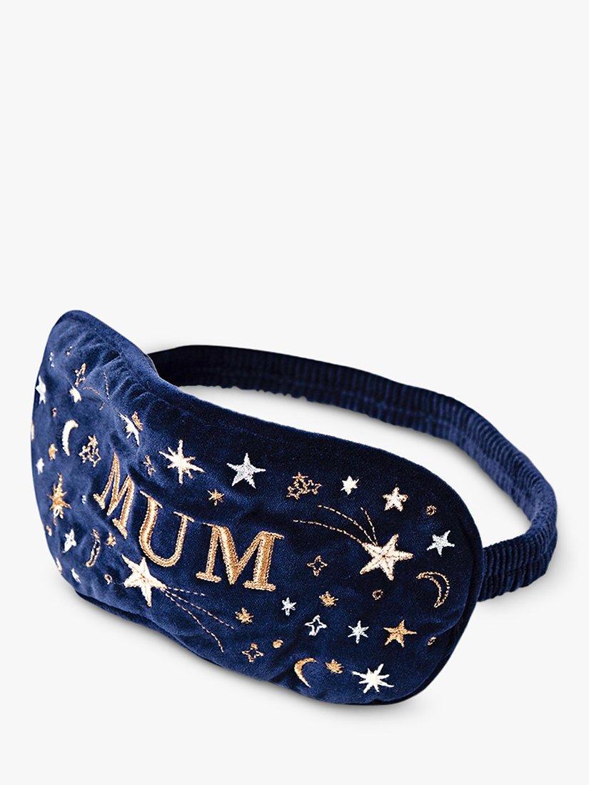Product image 2 of 3, which shows Elizabeth Scarlett Mum Starry Sky Eye Mask, Navy