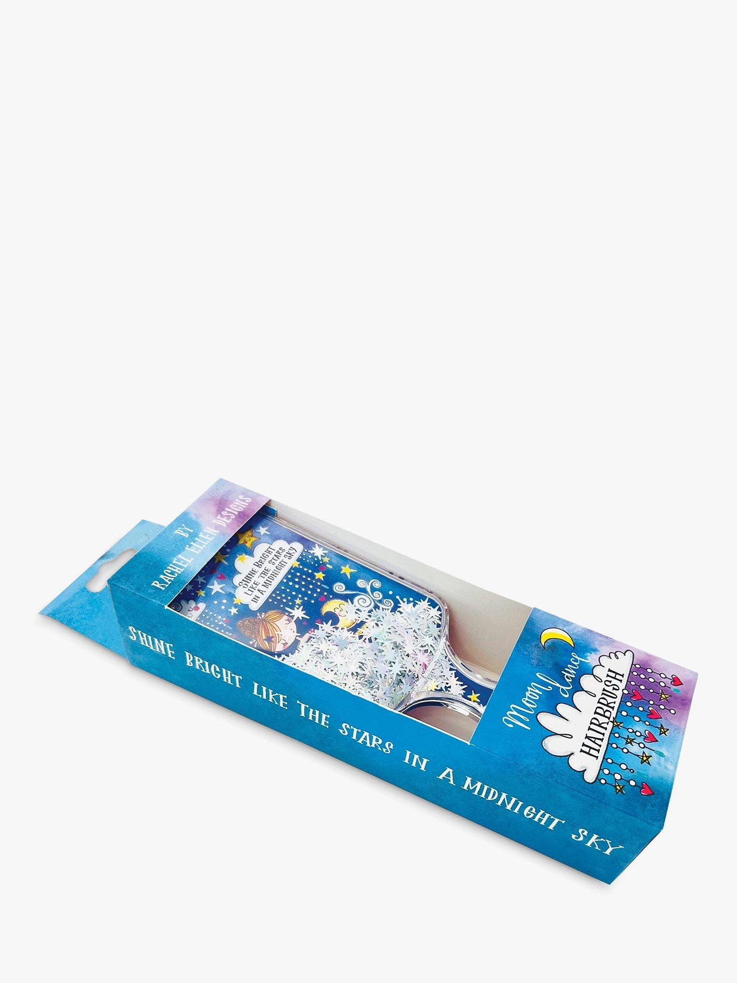 Product image 4 of 5, which shows Rachel Ellen Kids' Moon Dance Hair Brush, Multi