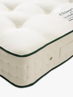 Vispring Chiswick Pocket Spring Mattress, Firm Tension, Emperor - view 2, White