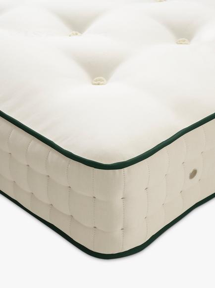 Vispring Chiswick Pocket Spring Mattress, Firm Tension, Large Emperor - view 2, White