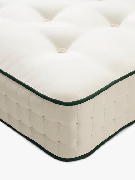 Vispring Chiswick Pocket Spring Mattress, Medium Tension, Double - view 2, White
