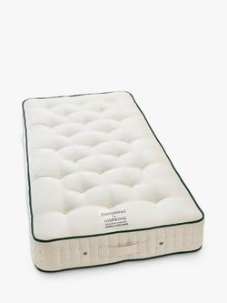 Vispring Hampstead Pocket Spring Mattress, Medium Tension, Long Single, White