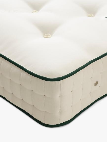 Vispring Hampstead Pocket Spring Mattress, Medium Tension, King Size - view 2, White