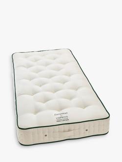 Vispring Hampstead Pocket Spring Mattress, Firm Tension, Single, White