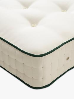 Vispring Hampstead Pocket Spring Mattress, Firm Tension, Emperor - view 2, White