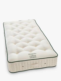 Vispring Wimbledon Pocket Spring Mattress, Medium Tension, Single, 