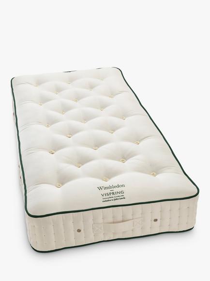 Vispring Wimbledon Pocket Spring Mattress, Medium Tension, Single, 