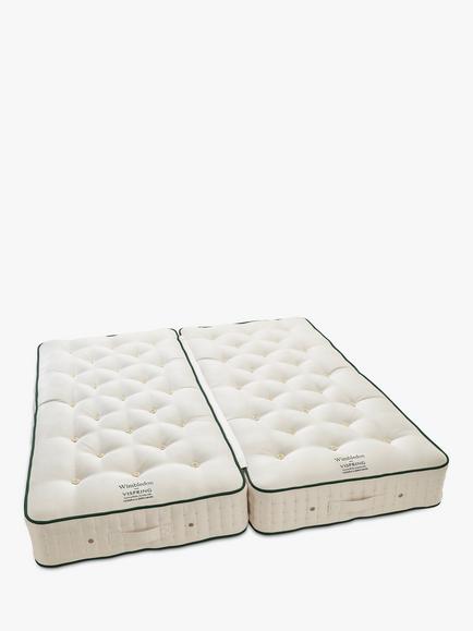Vispring Wimbledon Pocket Spring Zip Link Mattress, Medium Tension, Super King Size, 