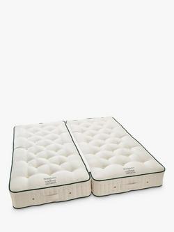 Vispring Wimbledon Pocket Spring Zip Link Mattress, Firm Tension, Emperor, 