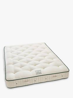 Vispring Greenwich Pocket Spring Mattress, Soft Tension, King Size, White