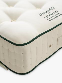 Vispring Greenwich Pocket Spring Zip Link Mattress, Medium Tension, Emperor - view 2, White
