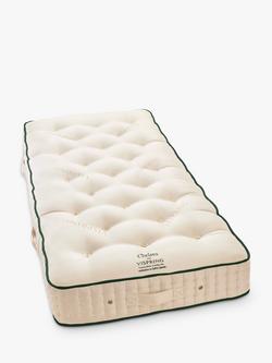 Vispring Chelsea Pocket Spring Mattress, Firm Tension, Single, White