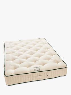 Vispring Richmond Pocket Spring Mattress, Medium Tension, Double, White