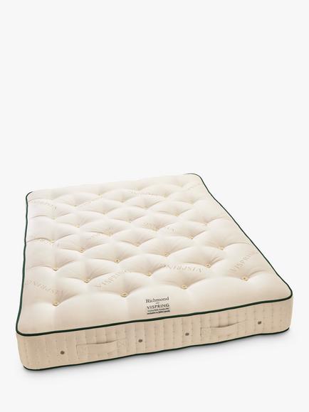 Vispring Richmond Pocket Spring Mattress, Medium Tension, Super King Size, 