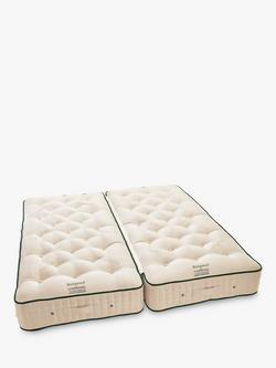 Vispring Richmond Pocket Spring Zip Link Mattress, Medium Tension, Super King Size, 