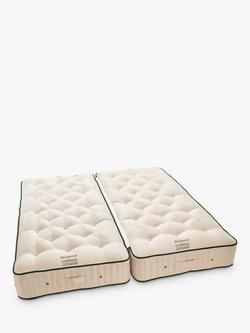 Vispring Richmond Pocket Spring Zip Link Mattress, Firm Tension, Emperor, White