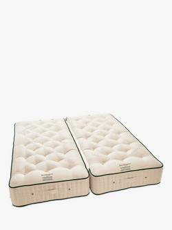Vispring Kensington Pocket Spring Zip Link Mattress, Soft Tension, Emperor, White