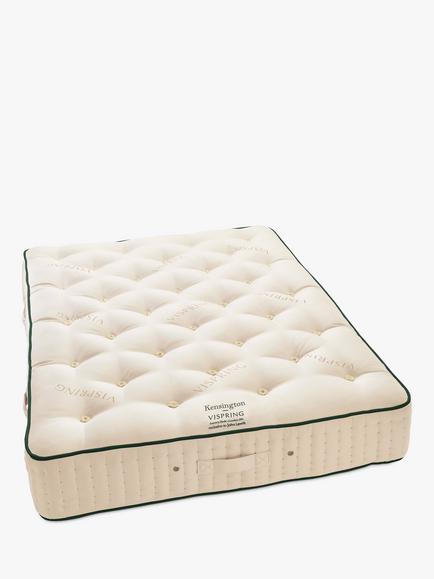 Vispring Kensington Pocket Spring Mattress, Medium Tension, Double, White