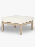 John Lewis St Ives Garden Coffee Table / Foot Stool, FSC-Certified (Eucalyptus Wood), Natural