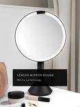 simplehuman Sensor Beauty Mirror, 20cm, Matte Black
