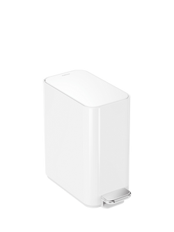 Simplehuman Slim Pedal Bin, 5L, White