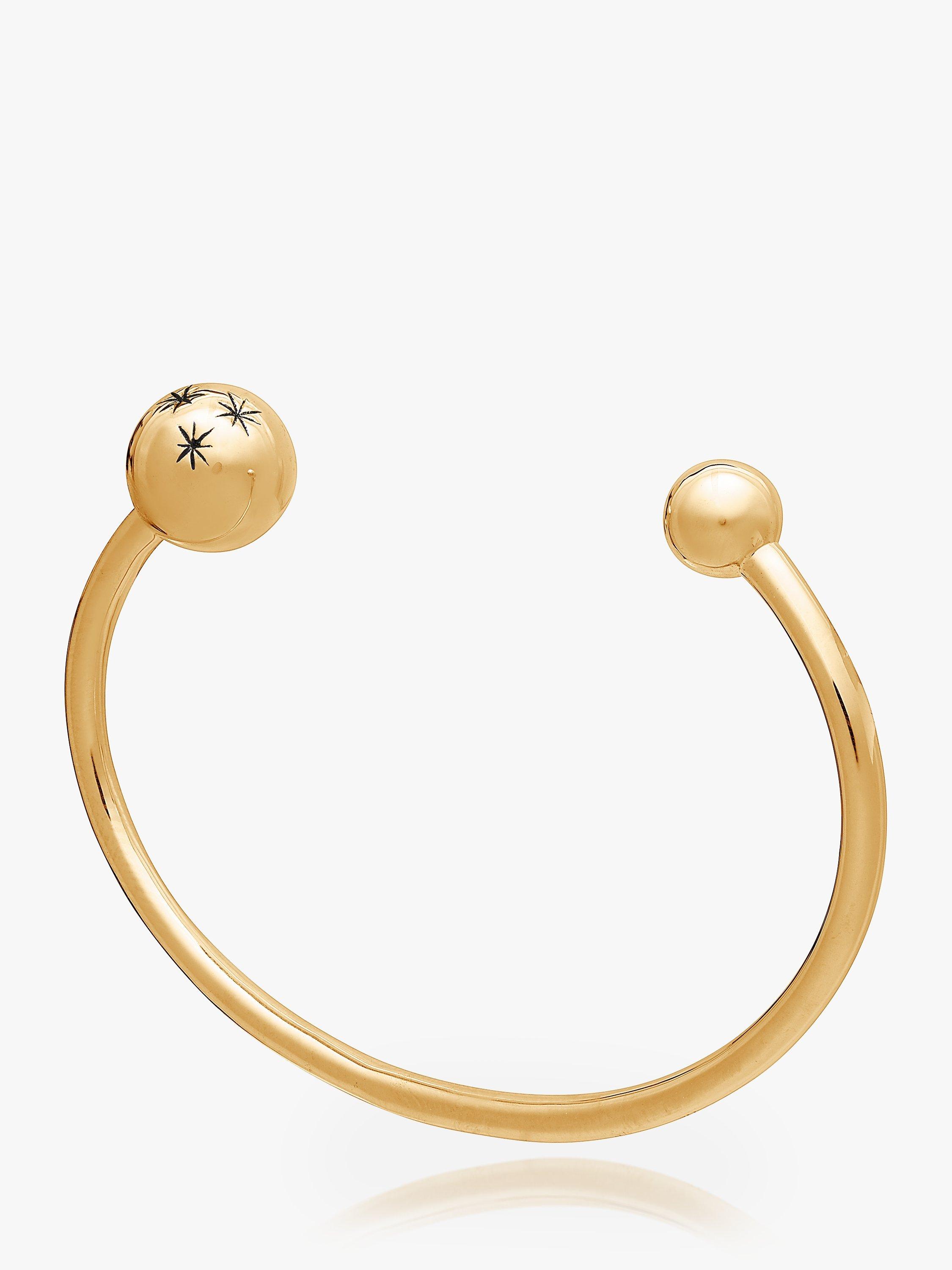 Rachel Jackson London Stellar Orb Bangle, Gold