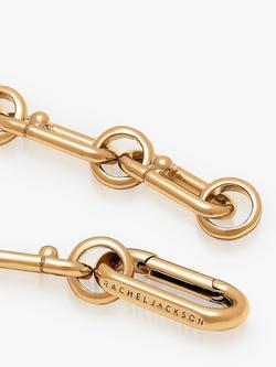 Rachel Jackson London Medium Stellar Hardware Chain Bracelet, Gold - view 2, Gold
