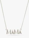 Rachel Jackson London Mama Necklace, Silver