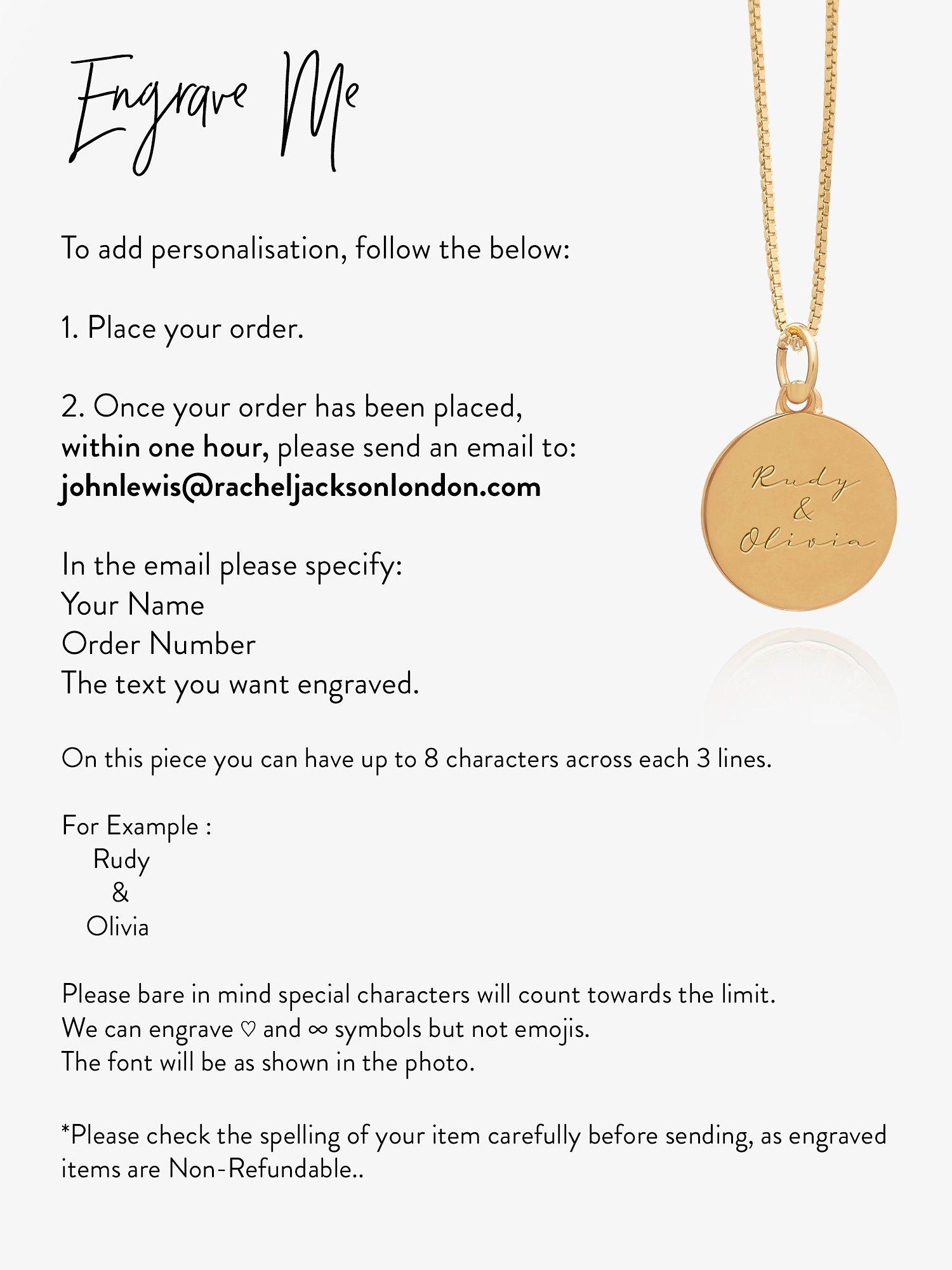Rachel Jackson London Personalised Zodiac Art Coin Necklace, Gold, Virgo