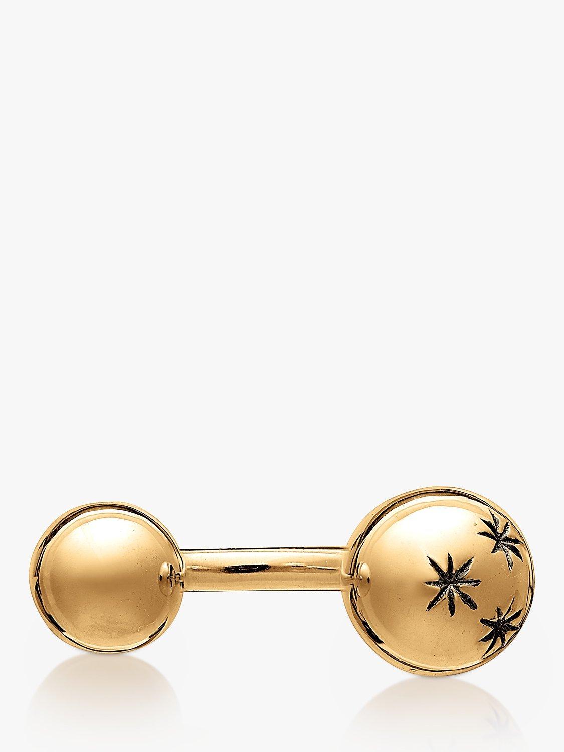 Product image 2 of 6, which shows Rachel Jackson London Statement Stellar Orb Ring, Gold