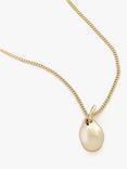 Tutti & Co Still Textured Pendant Necklace